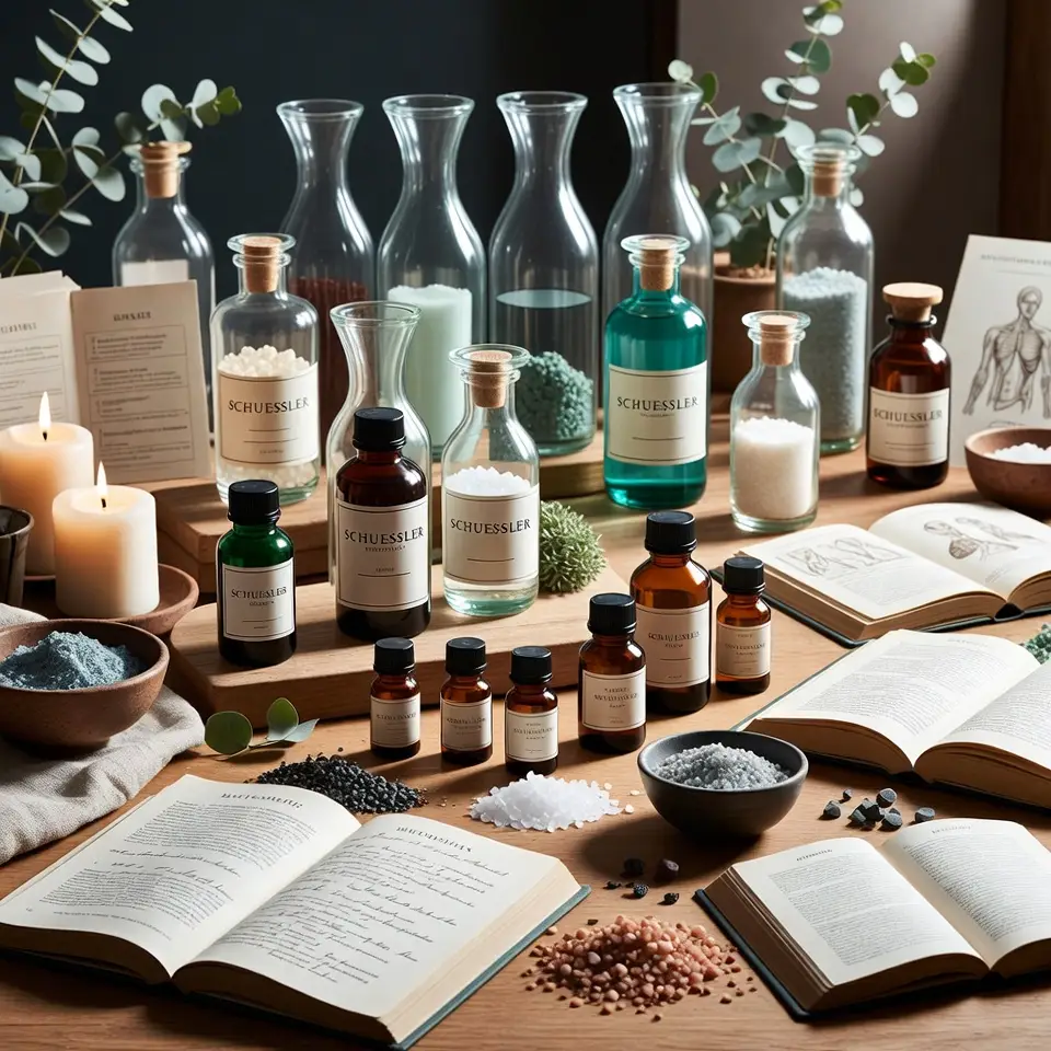 Ιστικά Άλατα Schuessler, schuessler salts